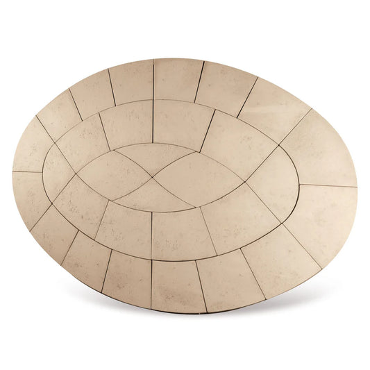 Baroque Oval Kit Limestone* (3200 x 2200mm)