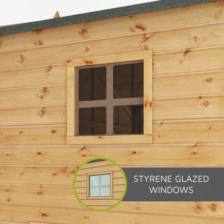 4 x 4 Snug Apex Wooden Playhouse