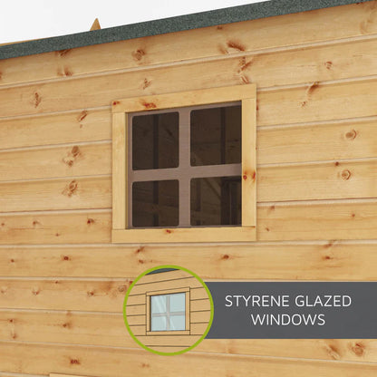 4 x 4 Snug Apex Wooden Playhouse