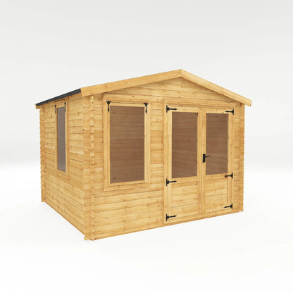 3.3m x 3m Log Cabin - 19mm