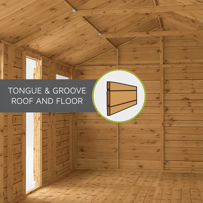 6 x 4 Shiplap Apex Wooden Shed