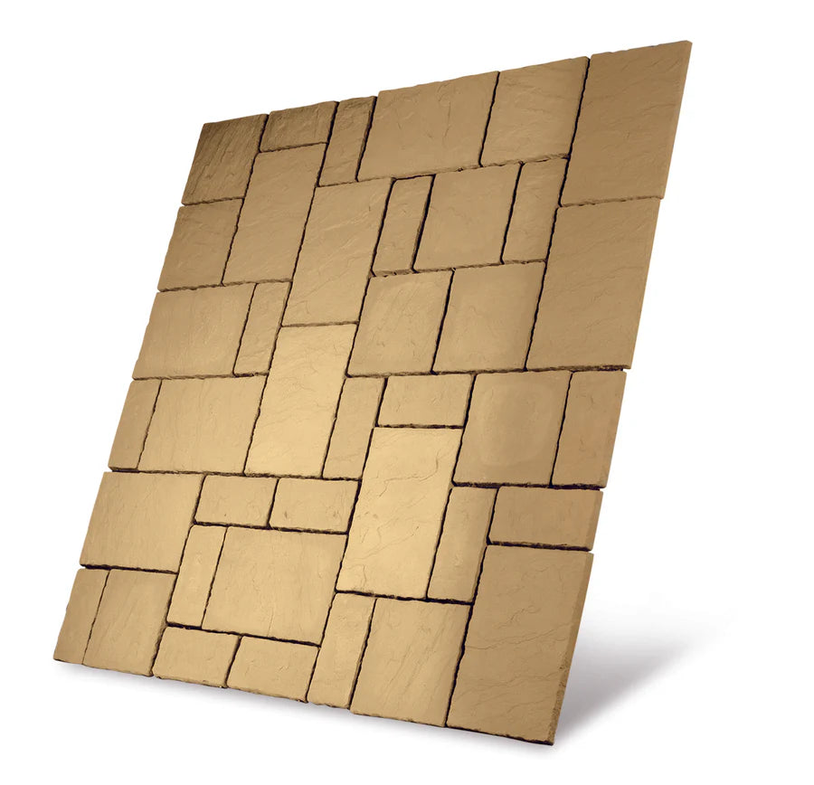Cathedral Paving Patio Kit Barley