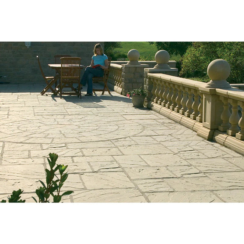 Cathedral Paving Patio Kit Weathered York