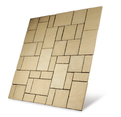 Cathedral Paving Patio Kit Weathered York